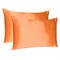 Homeroots 20 x 26 in. Orange Dreamy Silky Satin Standard Size Pillowcases 387872 - alternate 6